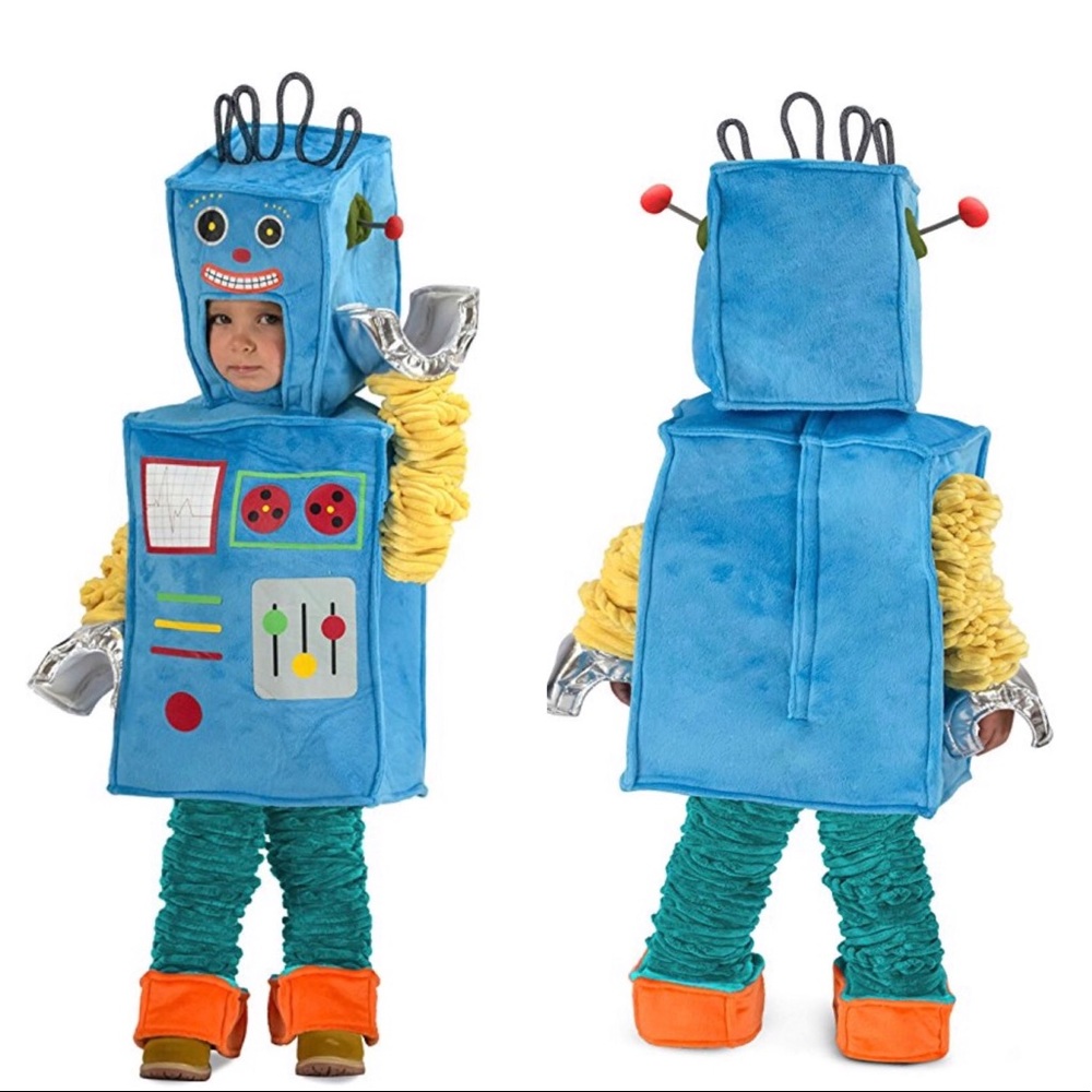 Baby Racket the Robot Halloween Costume